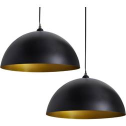 vidaXL Semi Spherical Loftlampe 2stk