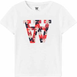 Wood Wood Kid's Ola Puzzle T-shirt - White