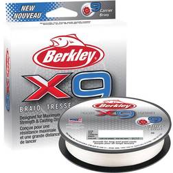 Berkley X9 Braided Fishing Line 9 Strand Braid Line for Saltwater and Freshwater Fishing