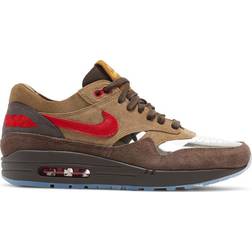 Nike Air Max 1 M - Rocky Tan/Sport Red