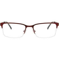 SmartBuy Collection Jan Asian Fit 646C 54 Briller Mænd Burgunder 54mm
