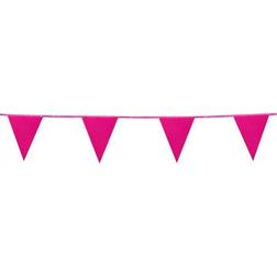 Boland Flagbanner Med 12 Flag Glitter-Pink
