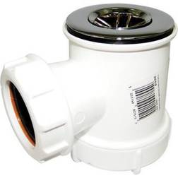 FloPlast Floplast TH43 Shower Trap With Grid Chrome 40mm