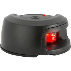 Attwood Marine LightArmor Deck-Mount Port Navigation Sidelight, Red, 2NM