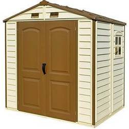 Duramax StoreAll 5.5' Vinyl Shed with Foundation (Área de construcción )