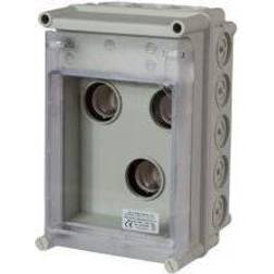 TAREL Protection box with hinged cover TH35 with cable glands (9232-000)