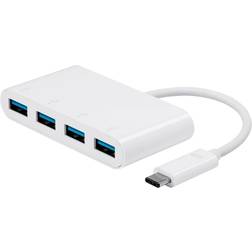 Monoprice USB-C to 4 Port USB-A 3.0