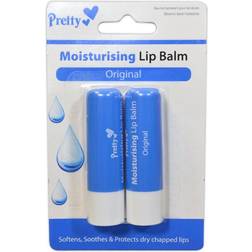 Pretty Moisturising Lip Balm Twin Pack ~