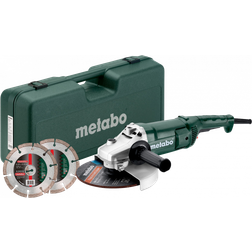 Metabo Vinkelsliber 230mm 2200W WE 2200-230 m/2×diamantsk