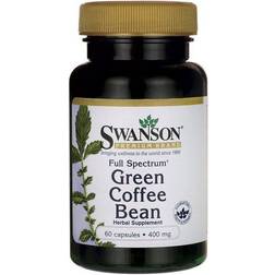 Swanson Full Spectrum Green Coffee Bean 400mg Set of 60