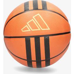 Adidas Pallone da basket 3-Stripes Rubber X3 arancione nero giallo oro