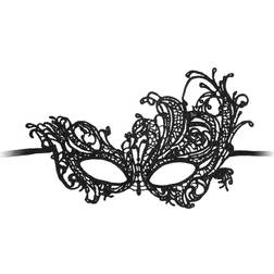 Shots Toys Royal Black Lace Masker Zwart