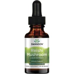 Swanson Reishi Svampe Flydende Ekstrakt 29 ml
