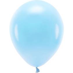 PartyDeco Ballon lyseblå 10 stk 30cm