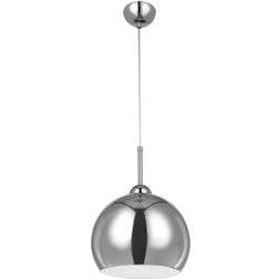 Premier Housewares Chrome Pendant Lamp