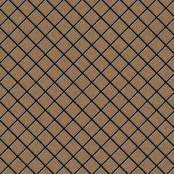 Alloy Mosaic tile massiv metal Titanium Amber brushed copper 1.6mm thick Diamond-Ti-AB