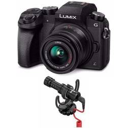 Panasonic LUMIX G7 4K Mirrorless Camera with Rode VideoMicro