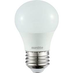 Sunlite LED Refrigerator Light Bulb 5-1/2W, 40K, 450 Lumens, Medium Base, Dimmable, Frosted, 6-Pack