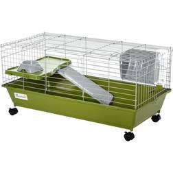 Pawhut Small Animal Cage for Chinchilla & Guinea Pig w/