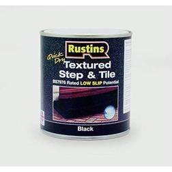 Rustins Textured Step & Tile Paint Black