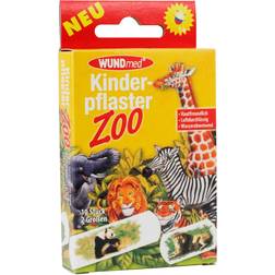 Wundmed Børne Plaster Zoo 2 Størrelser