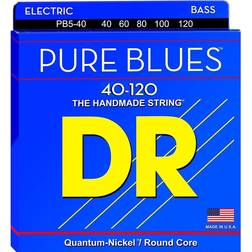 DR Strings PB5-40 Pure blues 5-strenget bas-strenge, 040-120