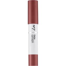 No7 Matte Lip Crayon Raspberry Wine