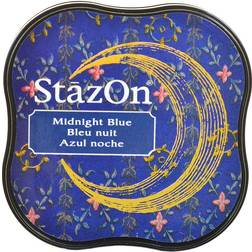 Imagine StazOn Midi Ink Pad-Midnight Blue