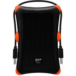 Silicon Power Armor A30 Carcasa de disco duro/SSD Negro, Naranja