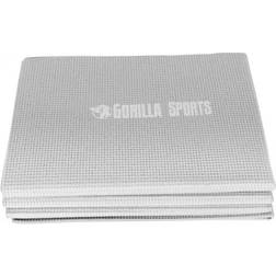 Gorilla Sports Yogamåtte Sammenfoldelig 173x61cm Lyserød