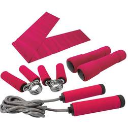 Avento sports equipment set, grey/pink/black, 41ve