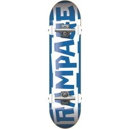 Rampage Block Logo Complete Skateboard