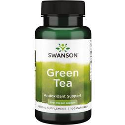 Swanson Green Tea, 500mg - 100 100 Stk.