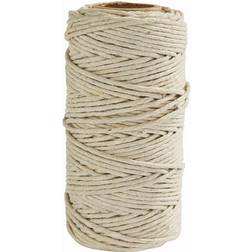 Hornum Bomullssnöre Vit 100g 60m