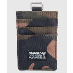 Superdry Mens Fabric Card Wallet - Khaki - One