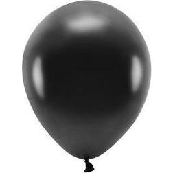 PartyDeco Sort ballon metallic 30 cm