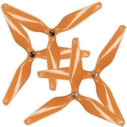 Master Airscrew 9x4.5 3MR SL 3 Blade Propeller C Set x4 Orange MAS3SL0945CO4