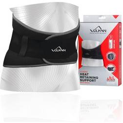 Vulkan Ryggstöd Stabil Träningstillbehör Black Medium