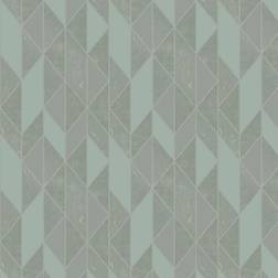 Superfresco Taupe Milan Geometric Wallpaper