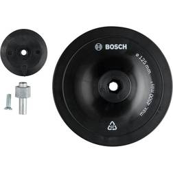 Bosch Professional 1609200240 Sanding Plates Ø 125 mm, Black, 125 mm x 8 mm