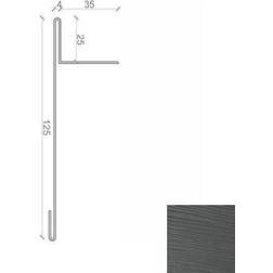 SCG Smartwood sideinddækning sort 25 x 35 x 2500 mm