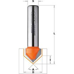 Cmt V-rille fræser S=6 mm; D=12,7