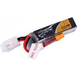 3s 450mAh 75C Gens Ace Tattu XT30 lang