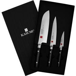 Kasumi 3-Pc. Santoku Cutlery Knivsæt
