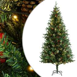 vidaXL 344290 Green Julgran 225cm