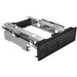 RaidSonic Technology IB-166SSK-B Caja de disco duro (HDD) Negro 3.5" Chasis intercambiable