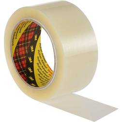 Scotch 3M Ruban d'emballage 3739 BOPP 50mm x 66m Transparent