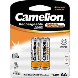 Camelion NH-AA2500-BC2 Batteri 2 x AA type NiMH (genopladelige) 2500 mAh