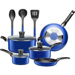 SereneLife Home - Cookware Set with lid 11 Parts
