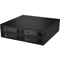 ICY BOX IB-2242SAS-12G HDD/SSD kabinet Sort 2.5" Indramning, Sort"